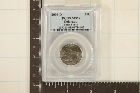 2006-D COLORADO QUARTER PCGS MS68