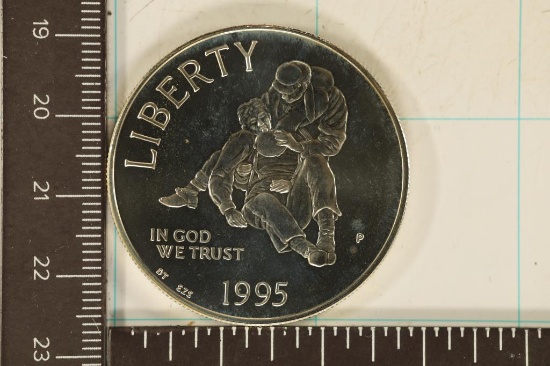 1995-P US PROOF SILVER "CIVIL WAR BATTLEFIELD"