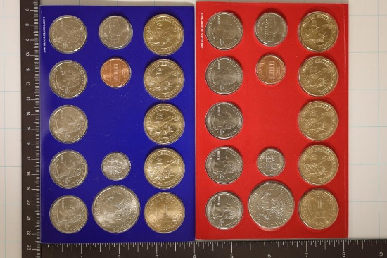 2008 US MINT SET (UNC) P/D IN PLASTIC CARDS