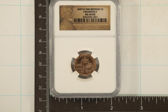 2009-D SMS LINCOLN CENT NGC MS68 RD