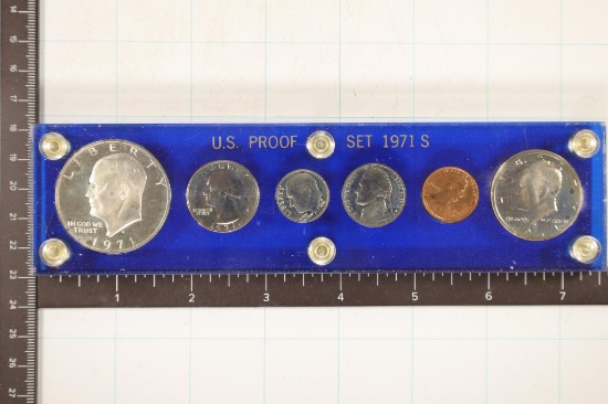 1971 US PROOF SET IN HARD PLASTIC CASE