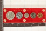 1956 US SILVER PROOF SET IN HARD PLASTIC CASE