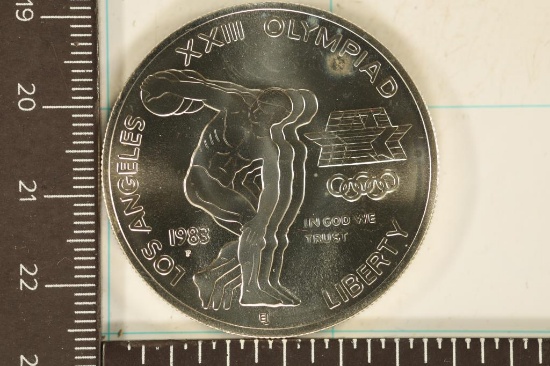 1983-P US UNC SILVER DOLLAR DISCUS THROWING