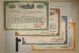 4 VINTAGE STOCK CERTIFICATES BALTIMORE AND OHIO