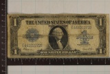 1923 US $1 LARGE SIZE $1 SILVER CERTIFICATE BLUE