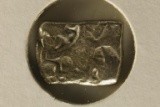 INDIA SILVER PUNCH COIN FROM 400B.C.-100A.D.