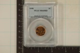 1958 LINCOLN WHEAT CENT PCGS MS65RD
