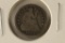 1857-O US SILVER SEATED LIB HALF DIME SCRATCHED