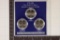 2007-P/D/S UTAH STATE QUARTER SET IN HARD PLASTIC