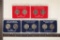 5-P & D JEFFERSON NICKEL SETS IN HARD PLASTIC CASE