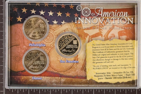 2018-P/D/S AMERICAN INOVATION DOLLAR IN HARD