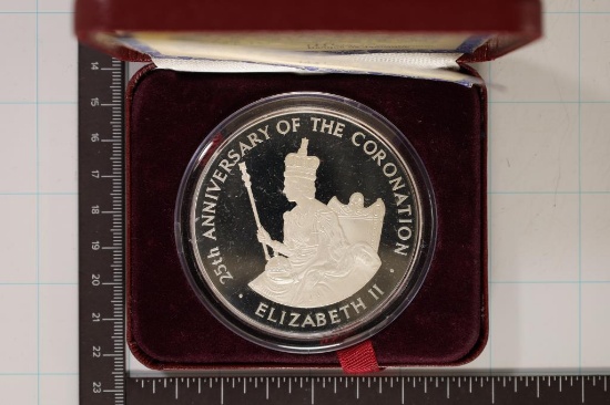 1978 JAMAICA PROOF SILVER $25 COIN 4.0469 OZ. ASW