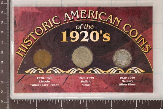 HISTORIC COINS OF THE 1920'S FEATURING: 1927