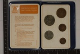 GREAT BRITAIN 5 DECIMAL SET, IN ORIGINAL MINT PACK