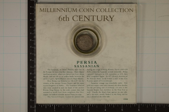 MILLENNIUM COIN COLLECTION 6TH CENTURY PERSIA