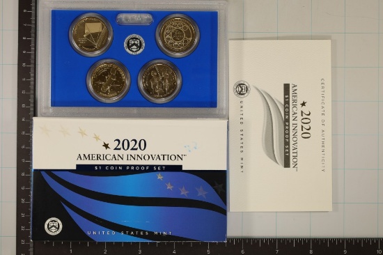 2020 AMERICAN INNOVATION $1 FOUR COIN UNC SET