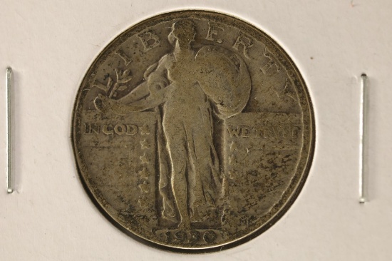 1930 SILVER STANDING LIBERTY QUARTER
