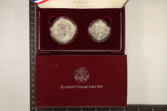 1998 KENNEDY COLLECTORS 2 COIN SET:INCLUDES 1998-S