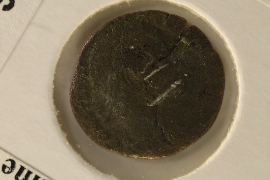 IMPERIAL ANCIENT COIN. 2 SOLIDERS WITH 2 STANDARDS