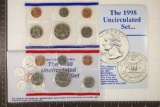 1998 US MINT SET (UNC) P/D (WITH ENVELOPE)
