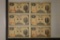 6-1946 JAPAN 1 YEN BILLS, ONE IS CRISP UNC
