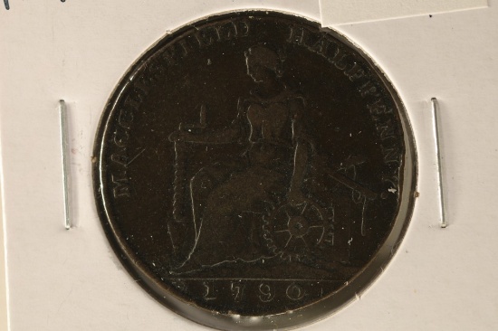 1790 CONDER TOKENS ARE MOSTLY 18TH CENTURY