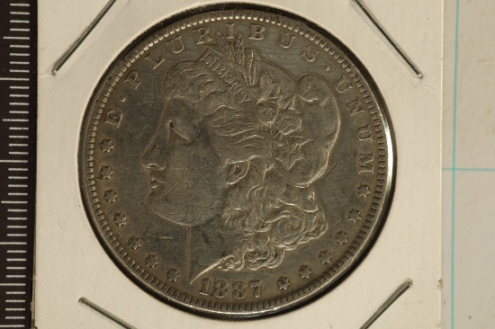 1887 MORGAN SILVER DOLLAR