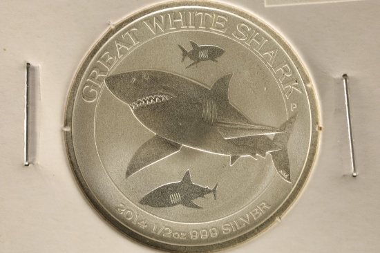 1/2 OZ. .999 FINE SILVER 2014 AUSTRALIA 50 CENT