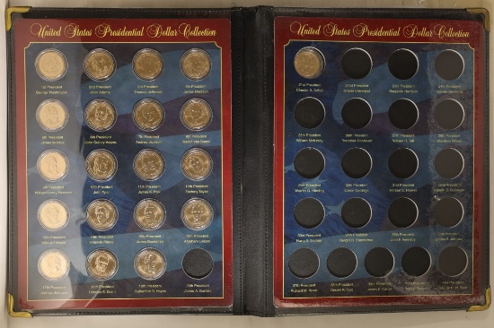 PRESIDENTIAL $1 COLLECTION SET: HAS 20-$1'S IN