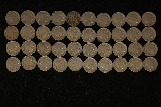 20-FULL DATE BUFFALO NICKELS 1926-1937