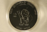 1988 SOUTH KOREA SILVER PF 5000 WON SEOUL