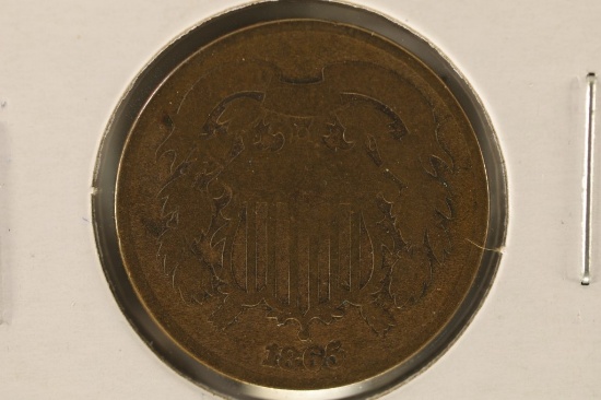 1865 US TWO CENT PIECE