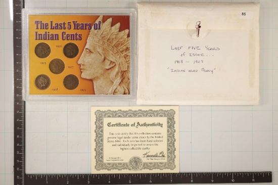 AMERICAN COIN TREASURES LAST 5 YEARS OF THE