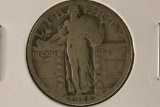 1928 SILVER STANDING LIBERTY QUARTER