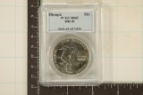 1983-D US OLYMPIC SILVER DOLLAR MS69