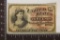 1863 10 CENT  US FRACTIONAL CURRENCY WITH
