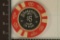 $5 SHENANDOAH CASINO CHIP.WITH METAL INSERT