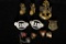 10 ASSORTED U.S. MILITARY PINBACKS. 3 ARE MARKED