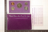 1989 US PROOF SET (WITH BOX) & PAPER