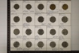 20 ARGENTINA MINOR ERROR COINS: 20-50 CENTAVOS