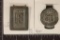 2 METAL MONEY CLIPS.  ROUTE 66 (STAINLESS STEEL) &