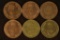 6-ADULT METAL FLIPPER TOKENS: HEADS I WIN, TAILS