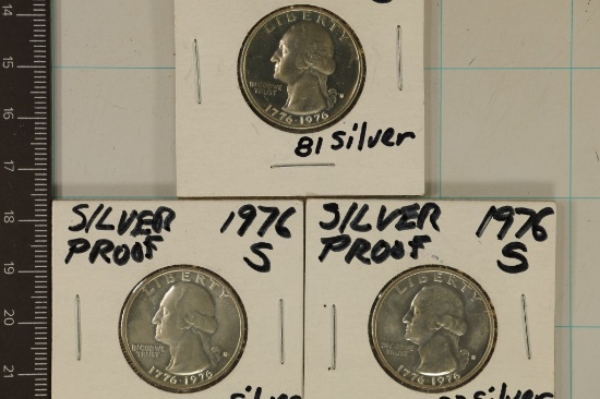 3-1976-S BICENTENNIAL SILVER PROOF WASHINGTON