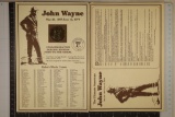 GOLD EDITION JOHN WAYNE COMMEMORATIVE MEDAL,