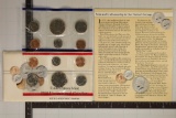 1988 US MINT SET (UNC) P/D (WITH ENVELOPE) AND