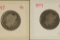 1897 & 1899 SILVER BARBER QUARTERS