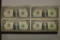 1963-A, 1969 & 2-2013 US $1 GREEN SEAL FRN, STAR