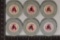 6-$1 PLASTIC CASINO GAMING TOKENS: ALADDIN HOTEL