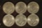 6-1971 IKE DOLLARS AU/UNC