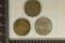 3-1944 CURACAO SILVER 1/4 GULDENS .2211 OZ. ASW